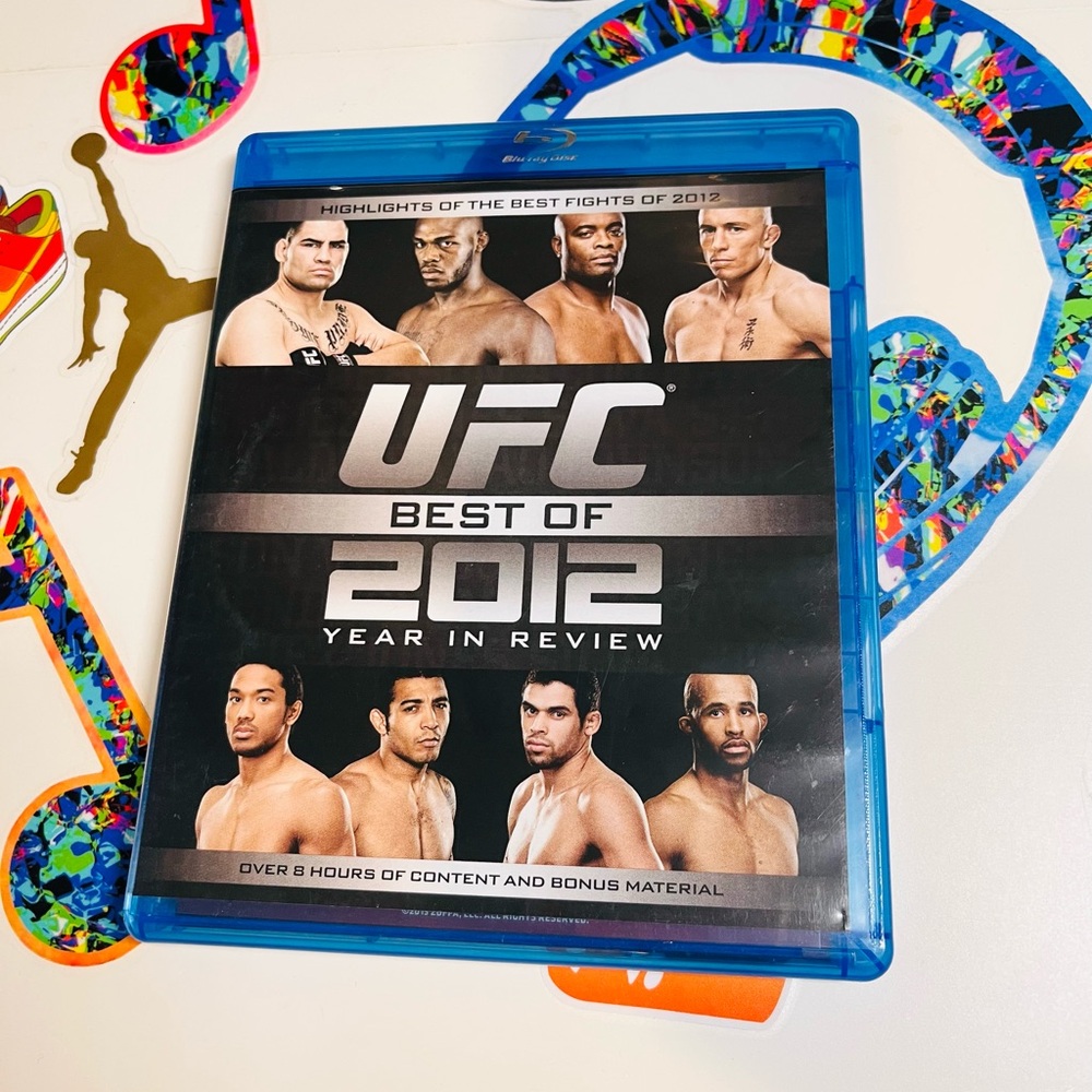 UFC Best of 2012 Blu-ray Disc